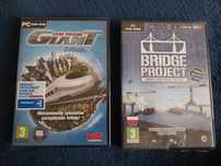 Dwie gry na PC The train Giant I Bridge project