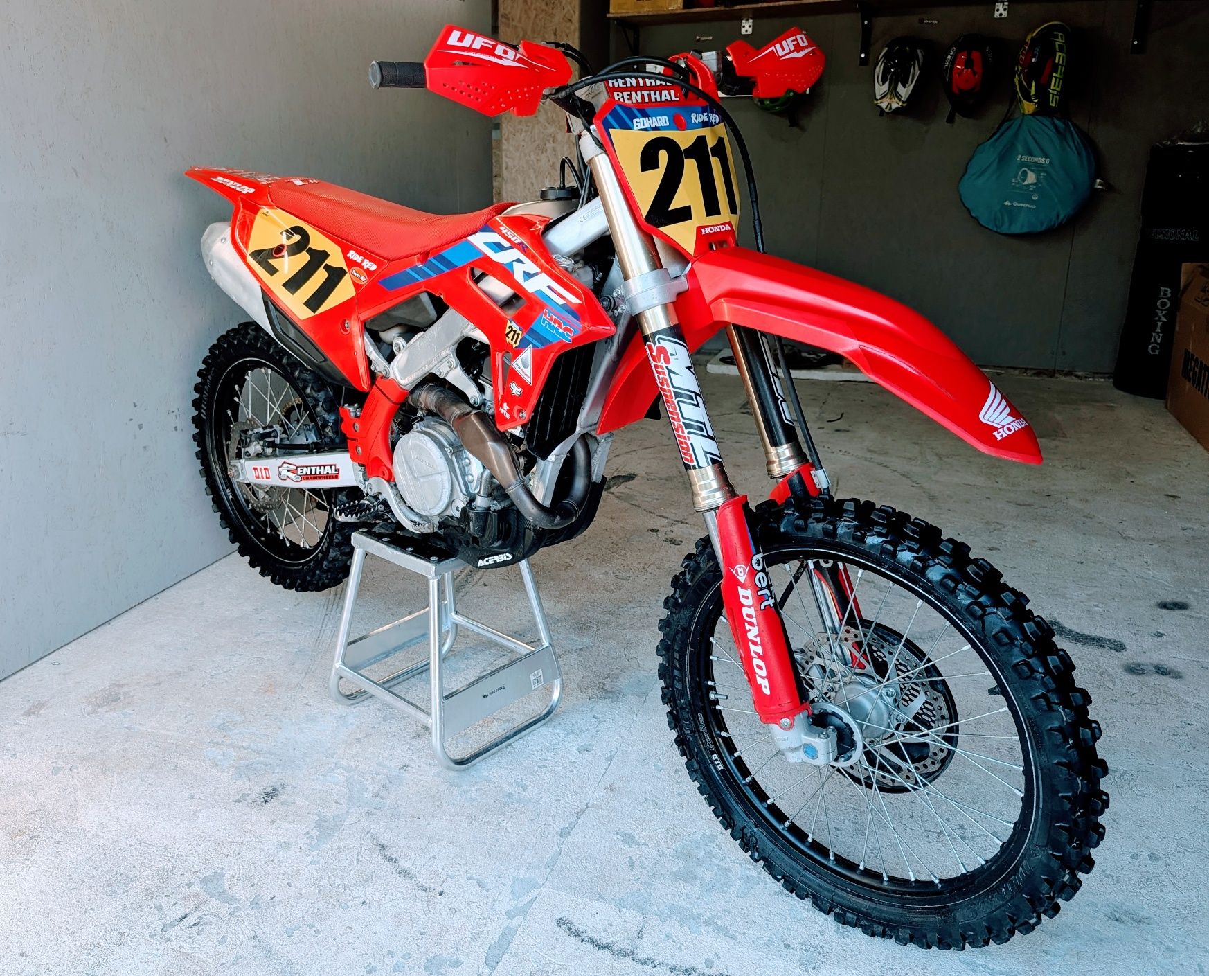 Honda CRF 450R 2021 rok 62mth,.stan b.dobry. KTM HUSQVARNA