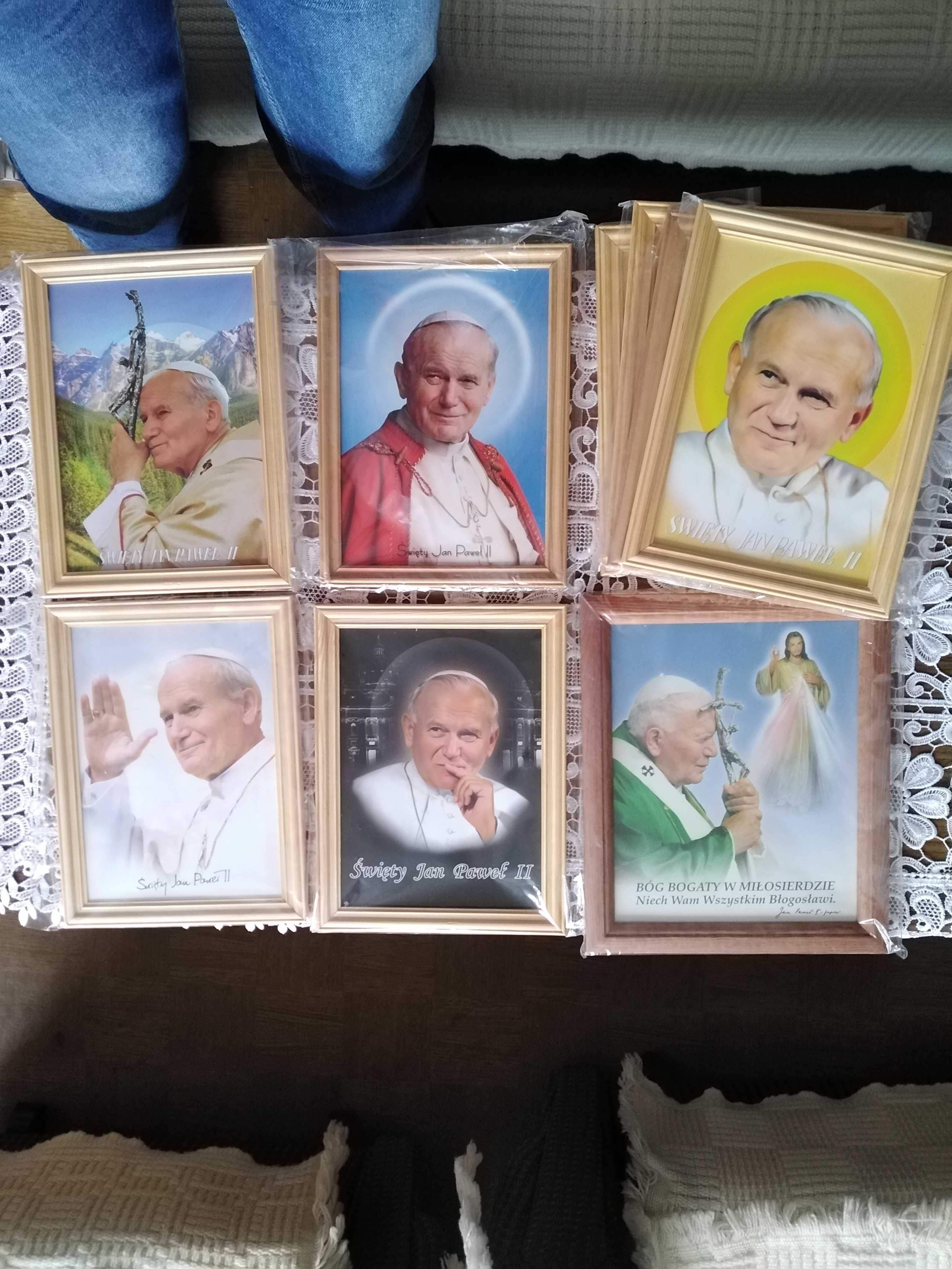 Portret papieża_Jan Paweł II_obraz religijny
