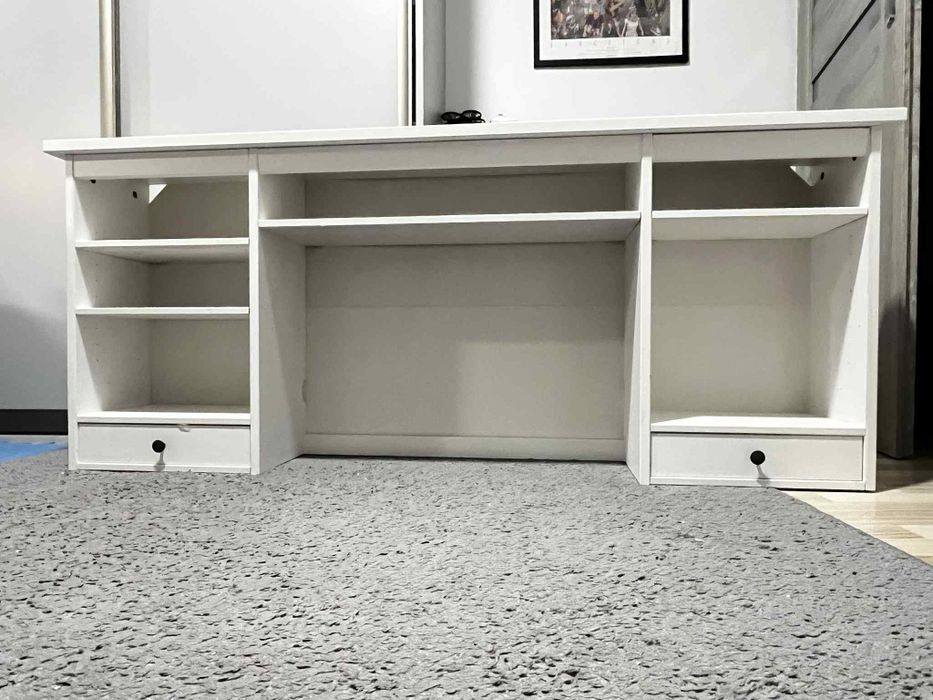 Nadstawka biurko Hemnes Ikea biała stan bardzo dobry