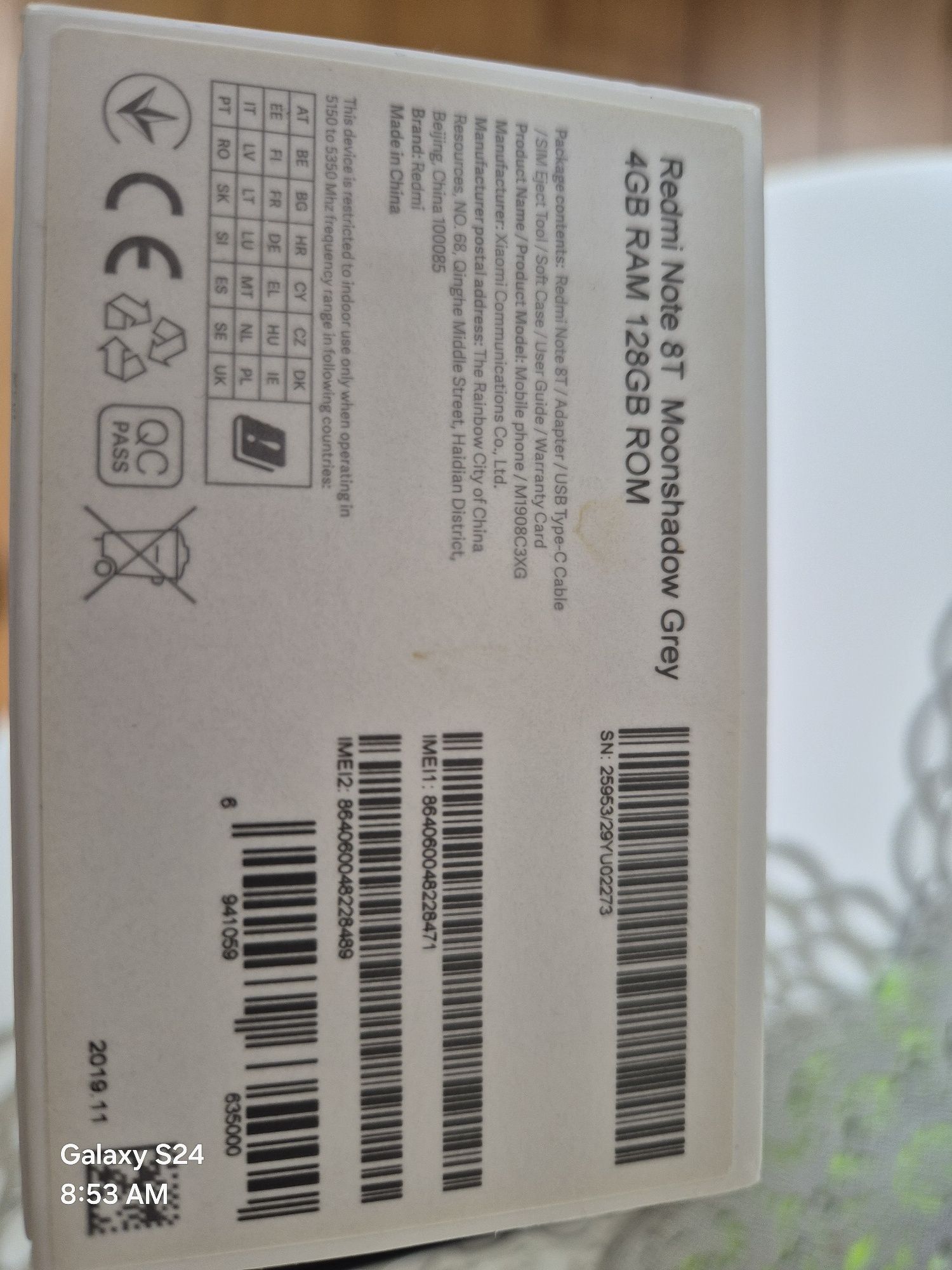 Xiaomi Redmi 8 – uszkodzony, zbity ekran, rozlany wyświetlacz