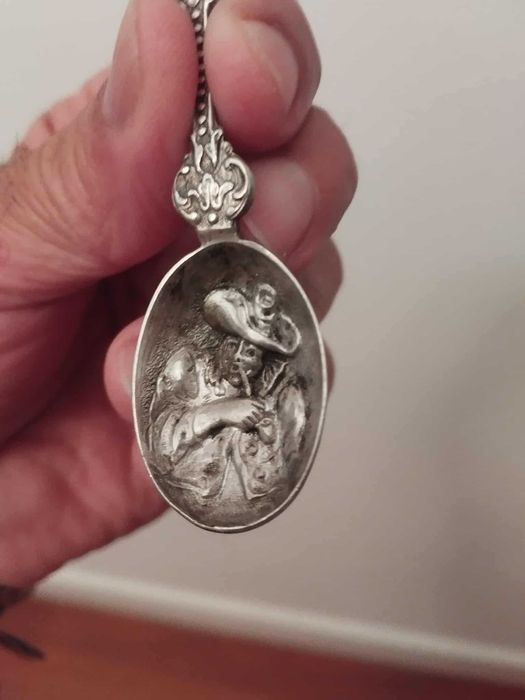 Colher de chá em alpaca