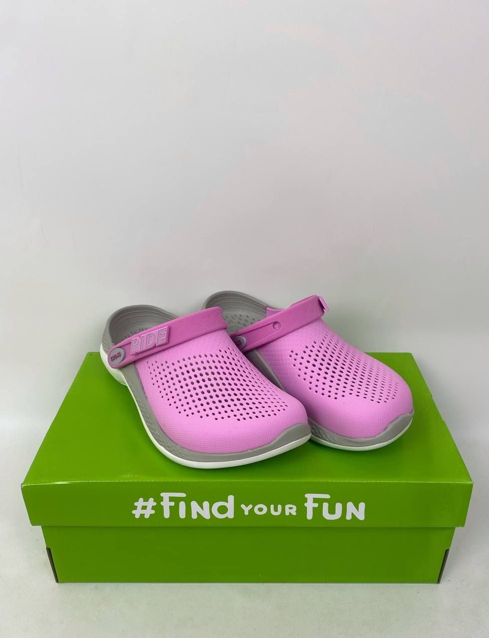 Розпродаж! Жіночі крокси Crocs LiterRide 360 рожеві