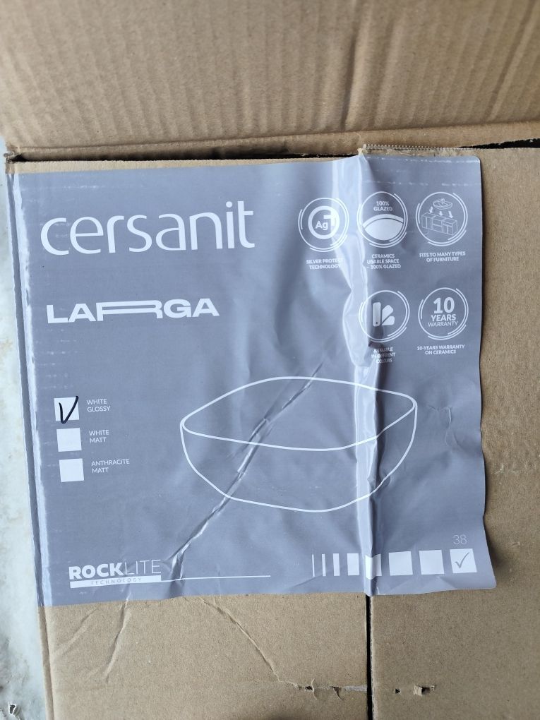 Nowa umywalka Cersanit
