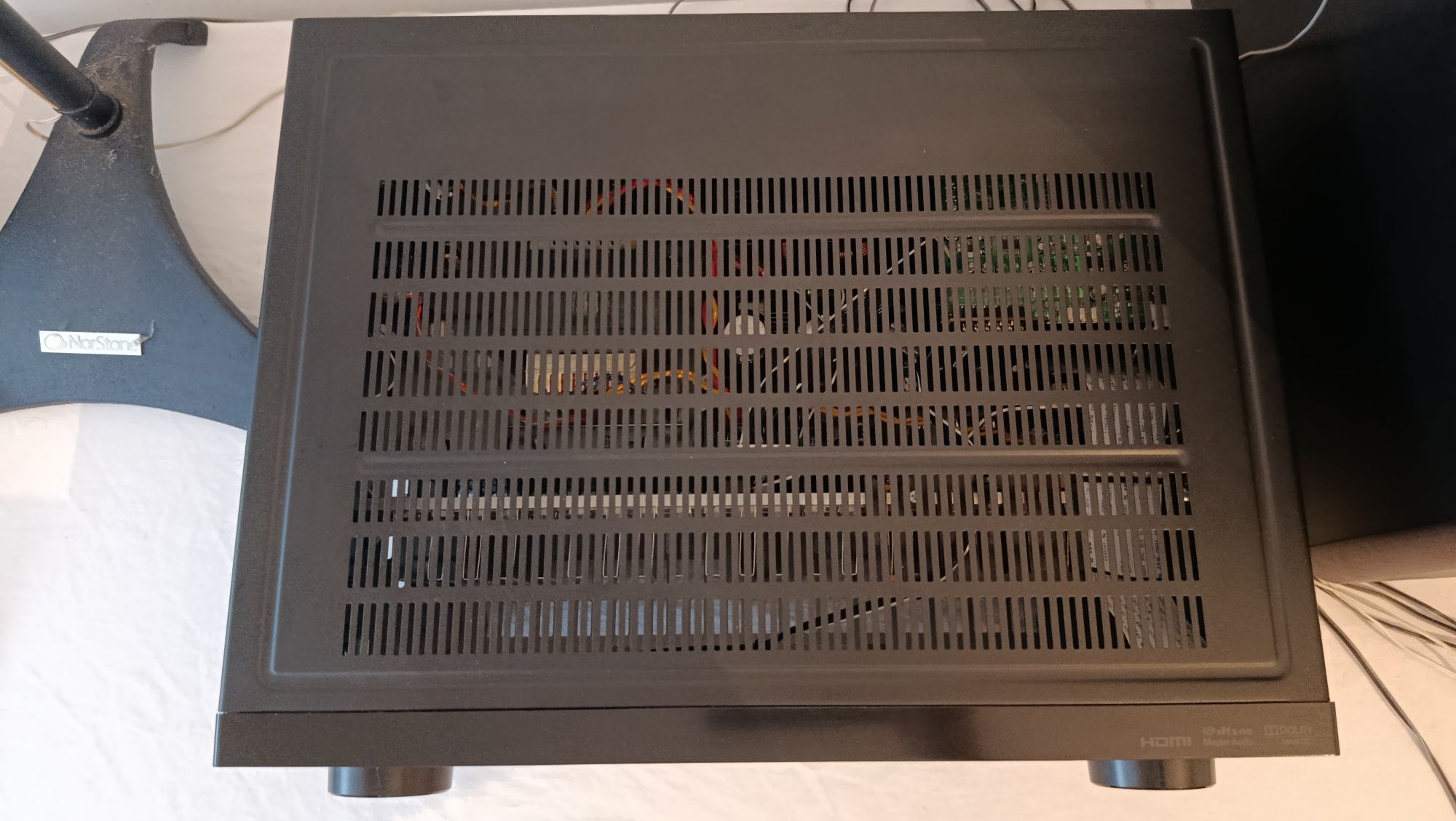 Amplificador/AV Receiver Pioneer VSX-321 5.1 + colunas + subwoofer