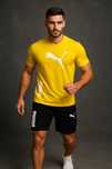 Чоловічий Спортивний Костюм футболка шорти Мужской комплект Puma Пума