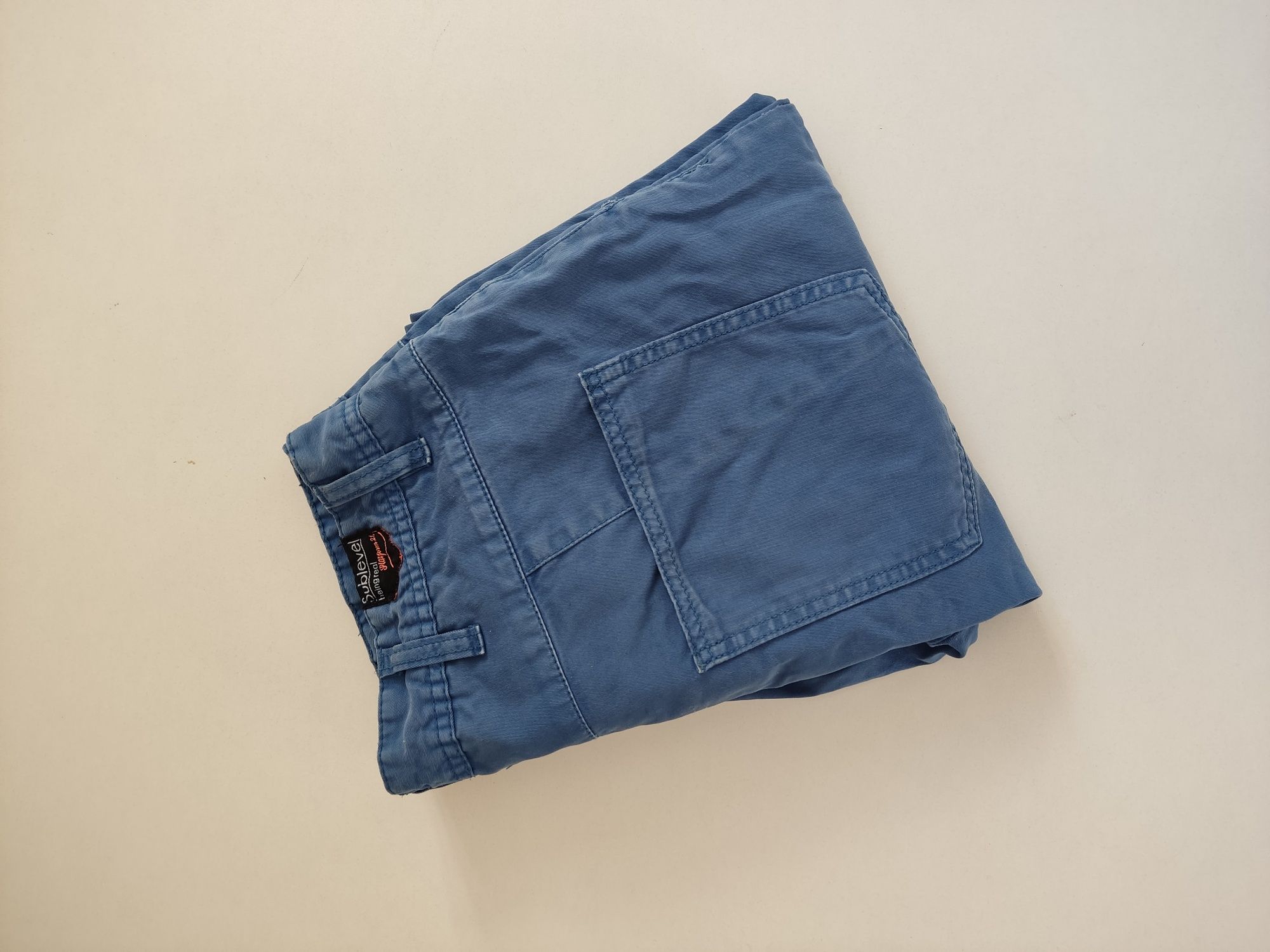 Niebieskie spodnie męskie 31. Sublevel