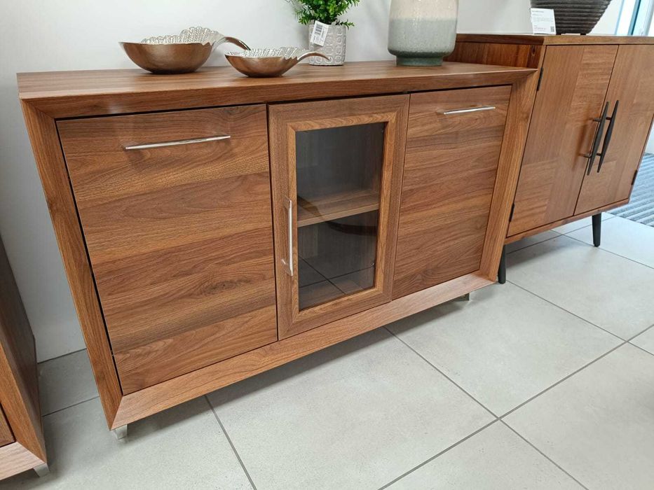 Komoda ALDO 01 3‑drzwiowa Orzech Columbia – Nowa