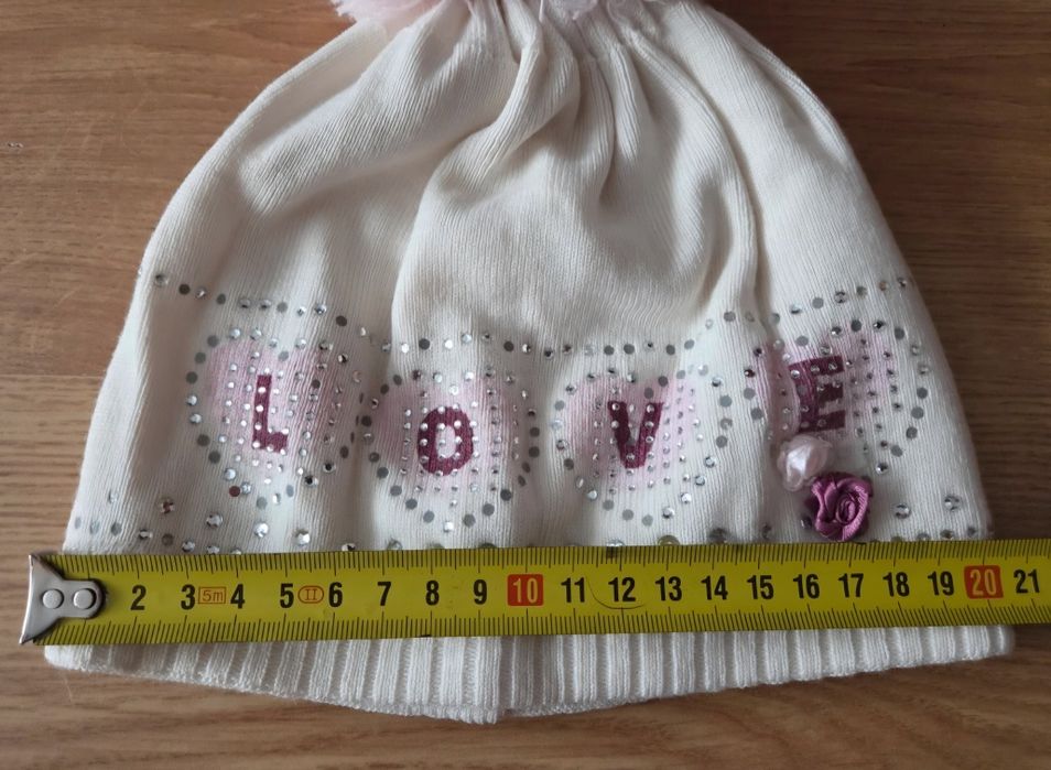 Dziewczęca czapka rozmiar 48/50