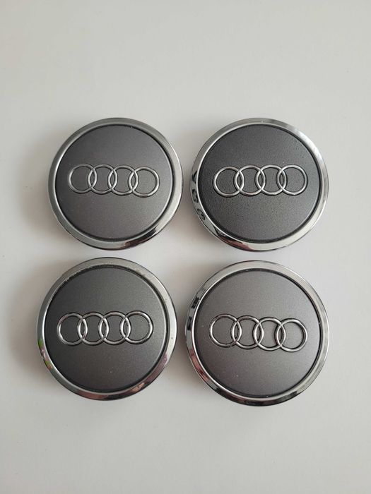 AUDI Dekielki felg oryginalne 69mm 4szt.+ 1 gratis
