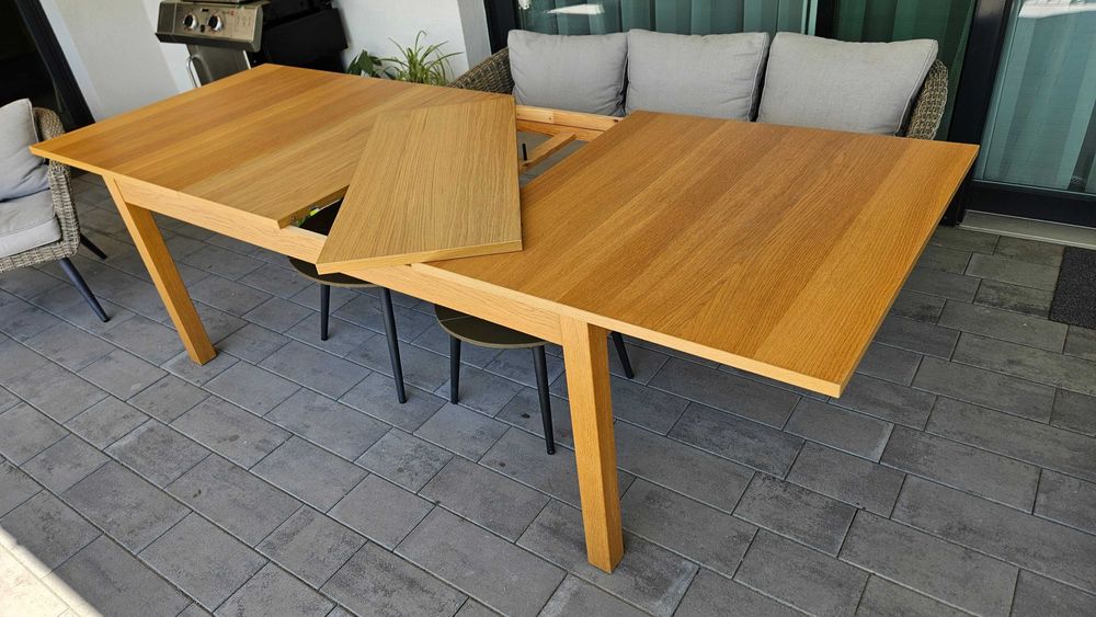 Stół rozkładany IKEA 175x95cm + dostawki do 260cm