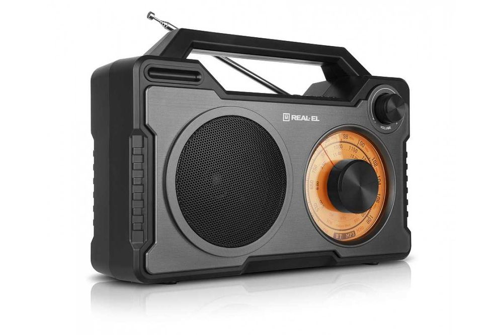 колонка BT, радиоприемник Real-El X-703 новый
