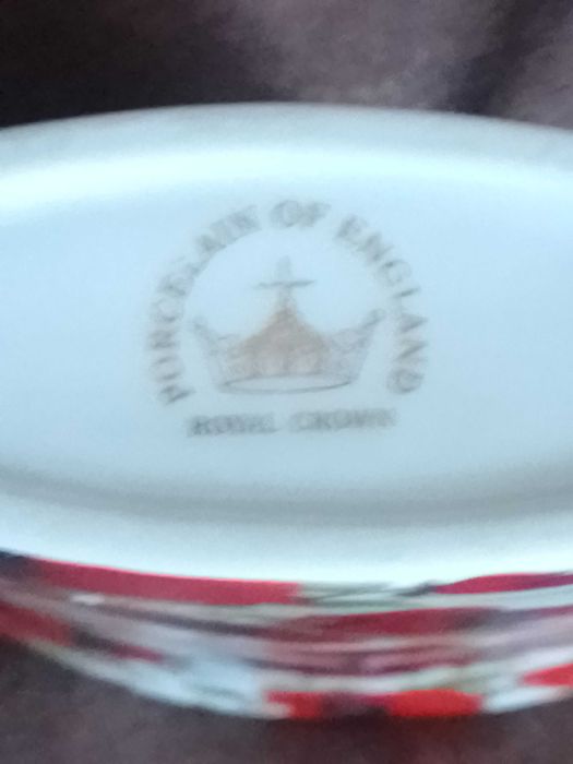 Комплект порцеляновий, фірмовий (Англія)