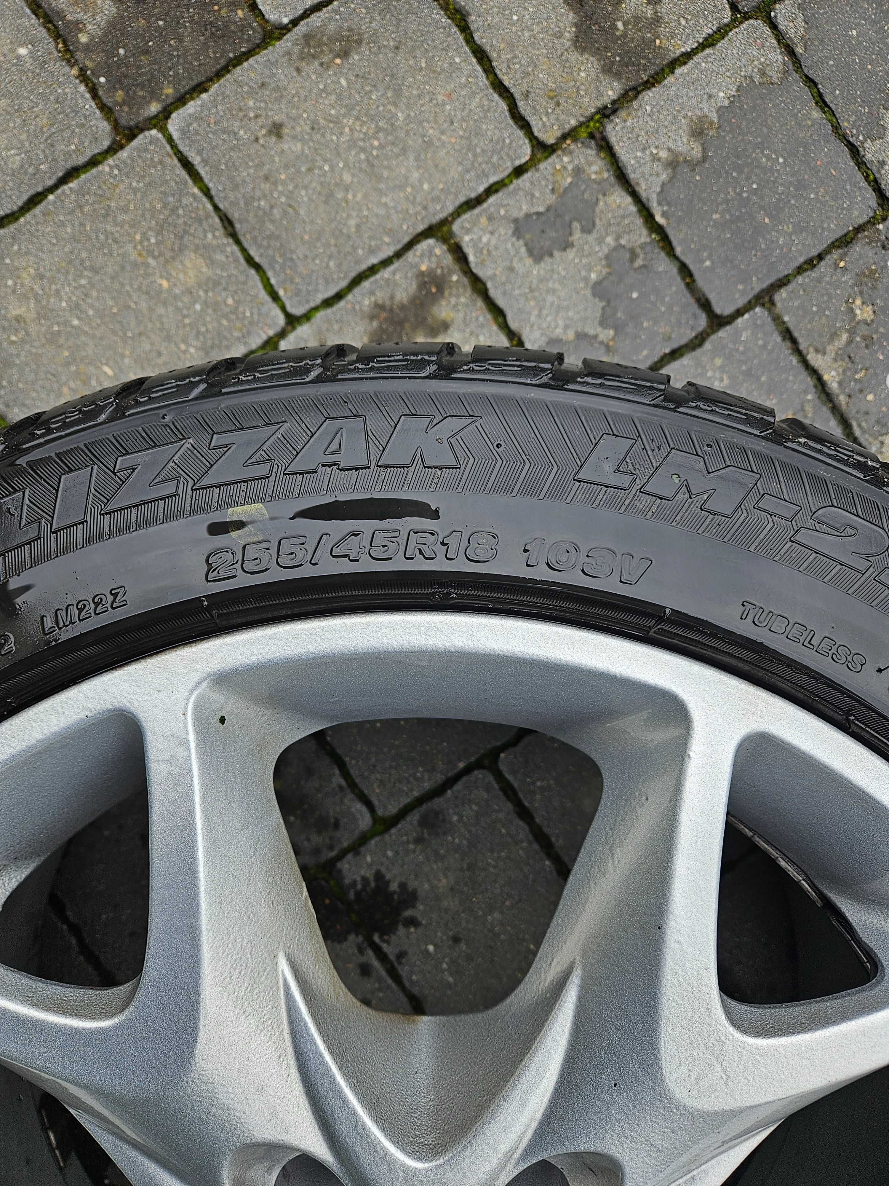 Koła BMW 255/45R18, 5x120