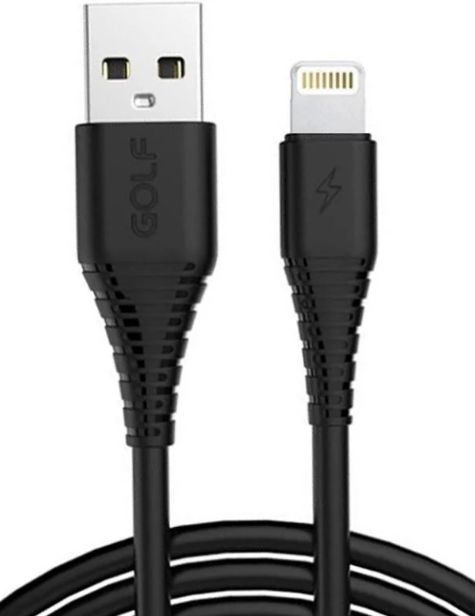 Кабель GOLF 3A Quick Change Type-C, microUSB,Lightning 1 м., мідь