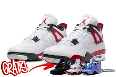 Nike AIR JORDAN 4 Red Cement / DH6927–161