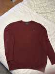 Sweat de malha Bordo Ralph Lauren