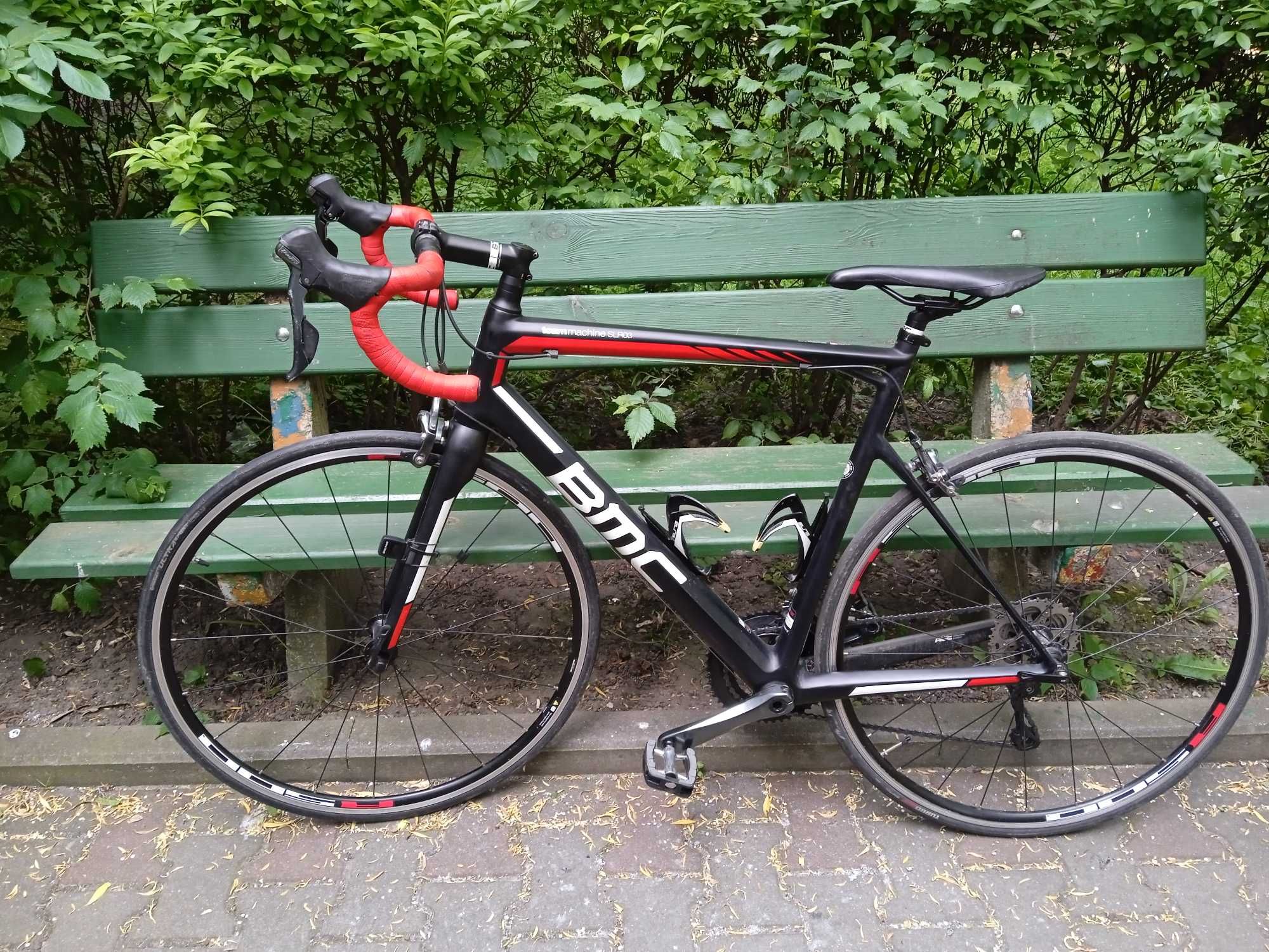 Szosa BMC rama karbonowa 57cm, 2x10 TIAGRA