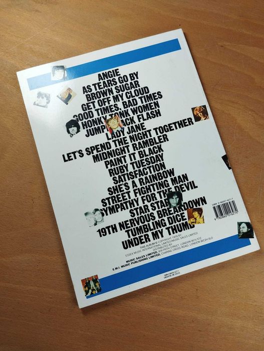 Partituras Rolling Stones, Best of vol.1