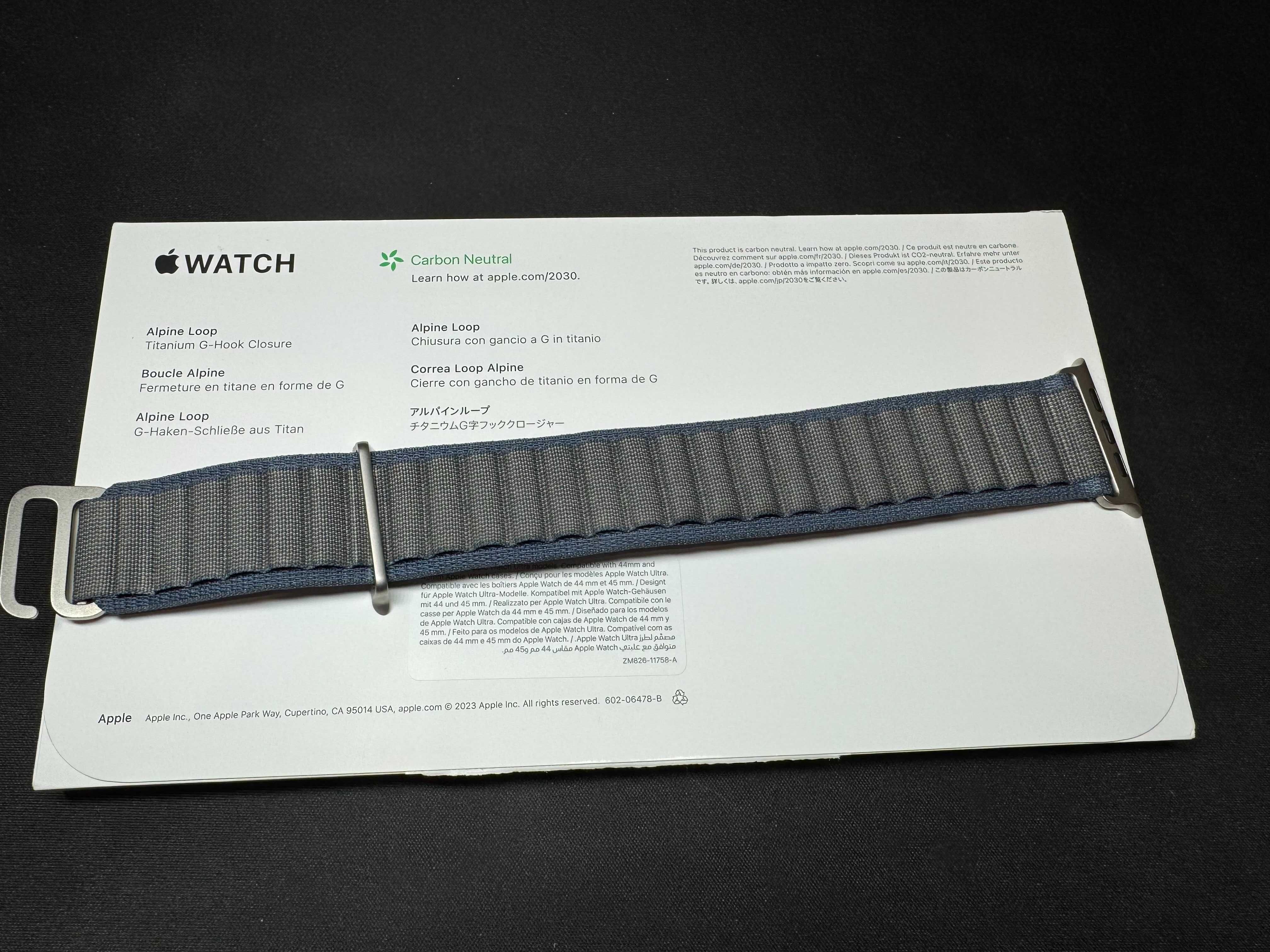 Apple Blue Alpine Loop - 49mm (S)