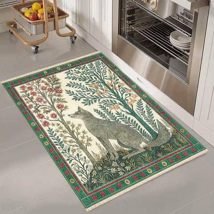 Całkowicie nowy dywan z motywem