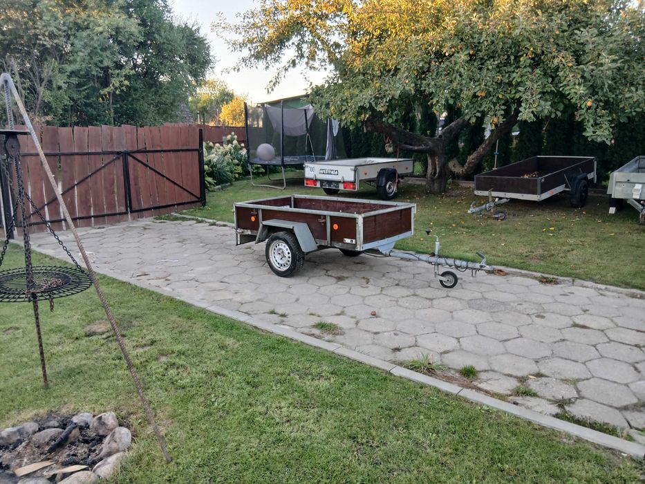 Przyczepka lekka 750 kg dmc