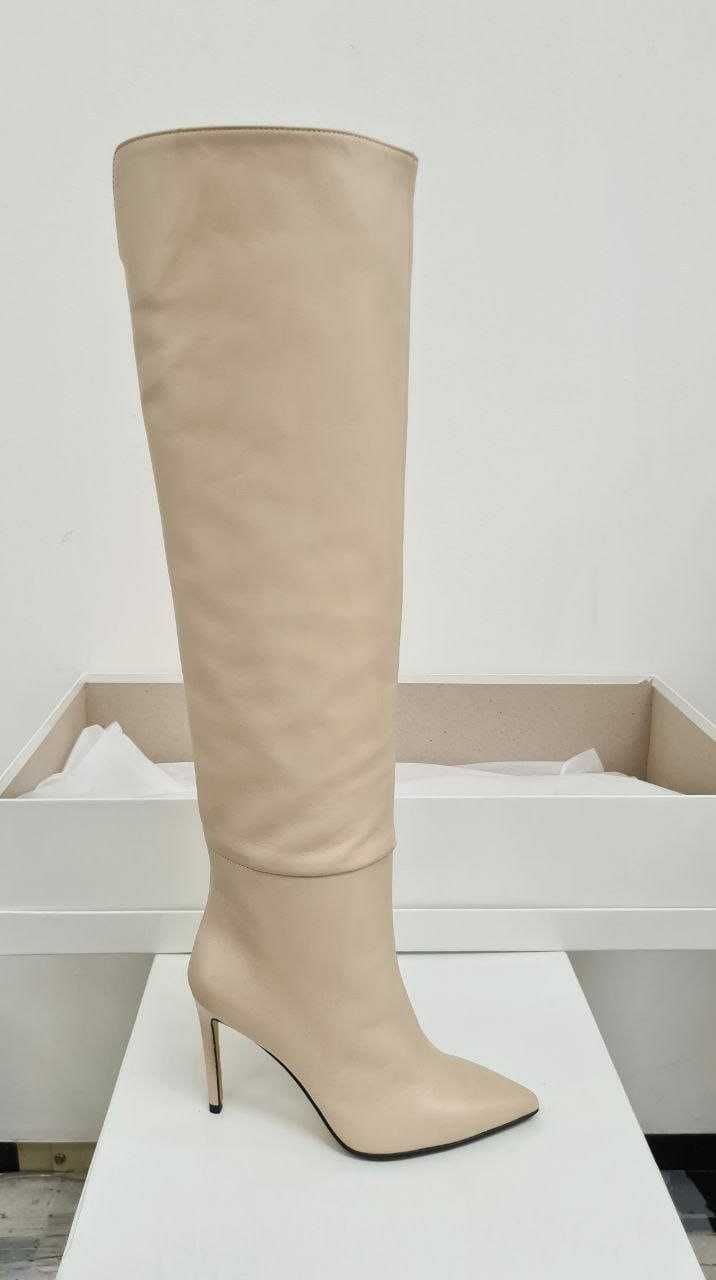 Kozaki skórzane włoskiej marki SPAZIO MODA