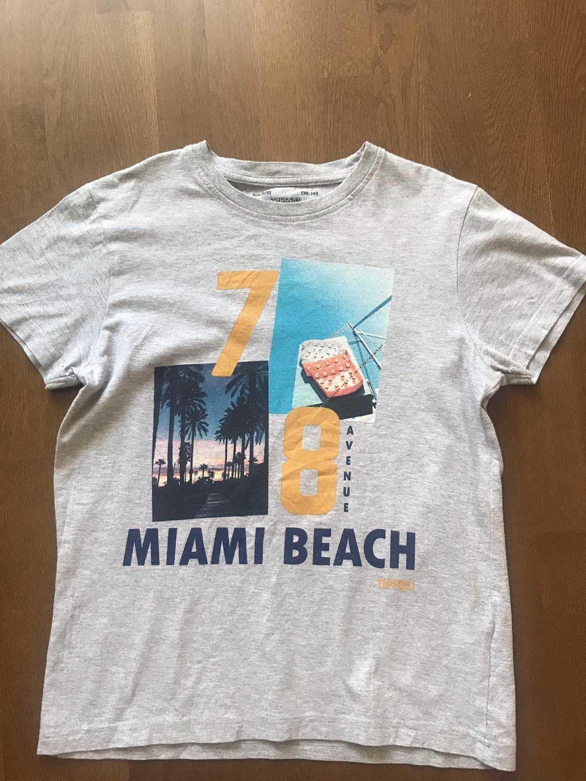 Футболка для мальчика с рисунком "Miami Beach" Tiffosi(Португалия)