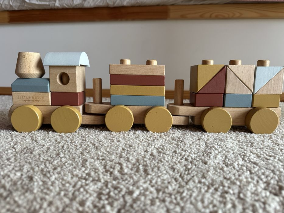 Little Dutch Wooden Stacking Train