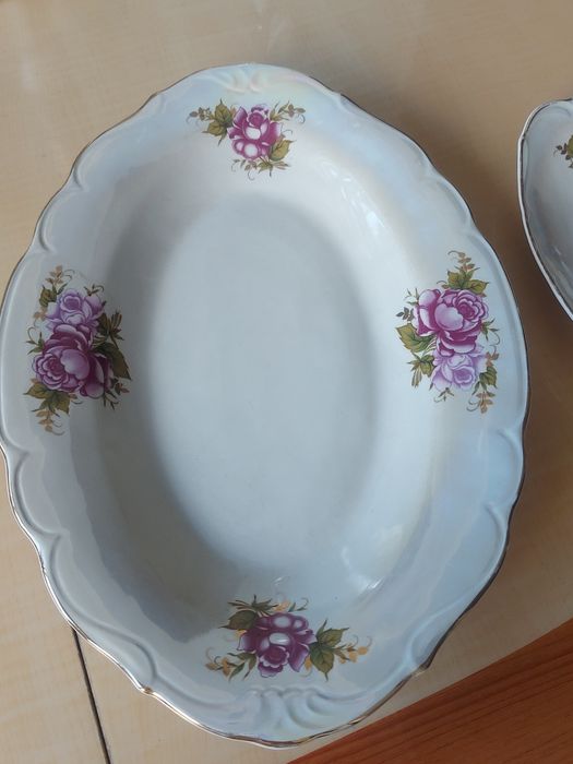 Блюда форфор Коростенский