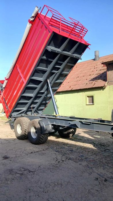 Tandem wywrotka 3 stronna KRAMPE 20 T resor skorupa