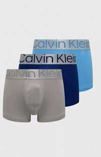 Мужские трусы боксеры Calvin Klein оригинал (размер S) в наборе 3 шт.