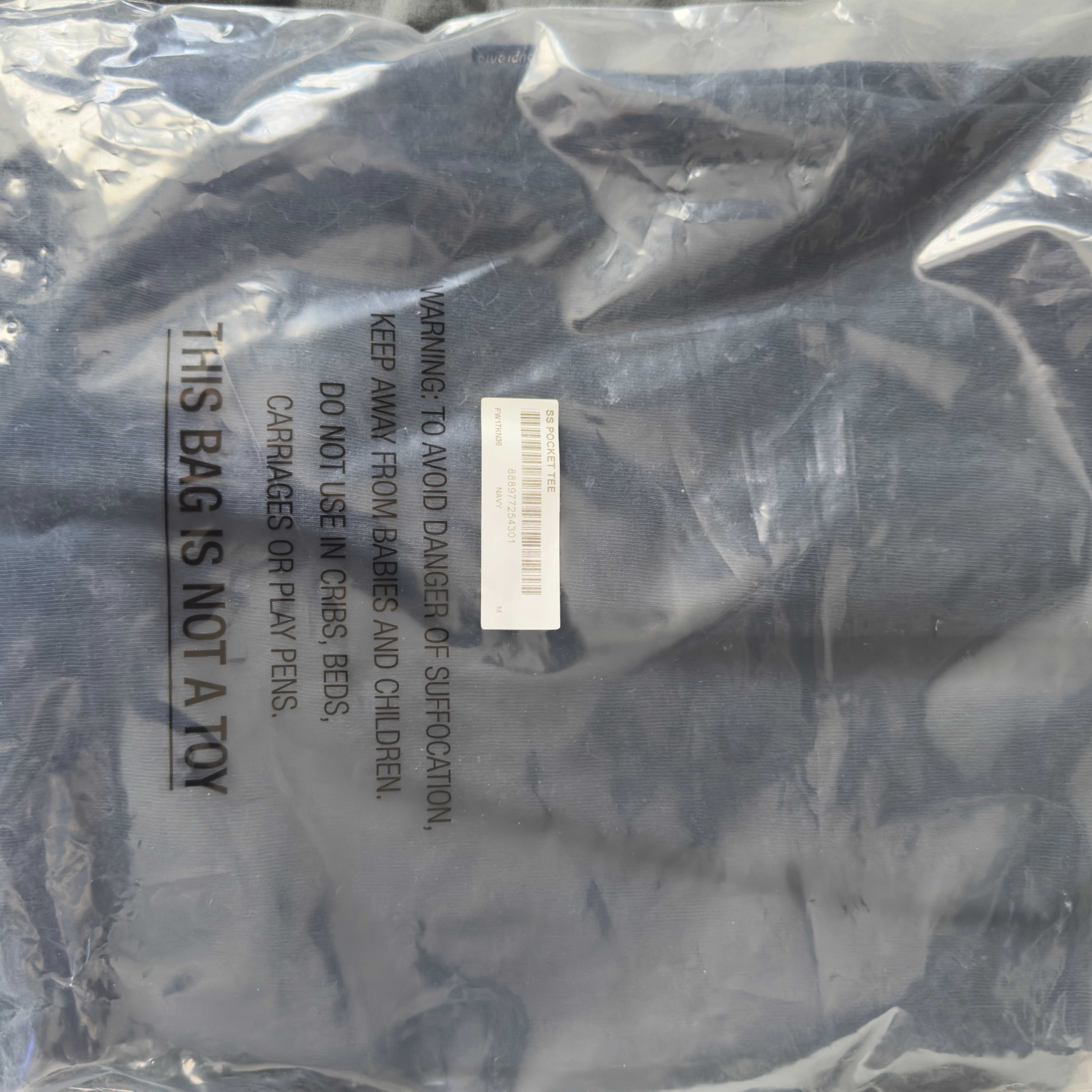Koszulka Supreme Pocket Tee 2017 Navy rozmiar M