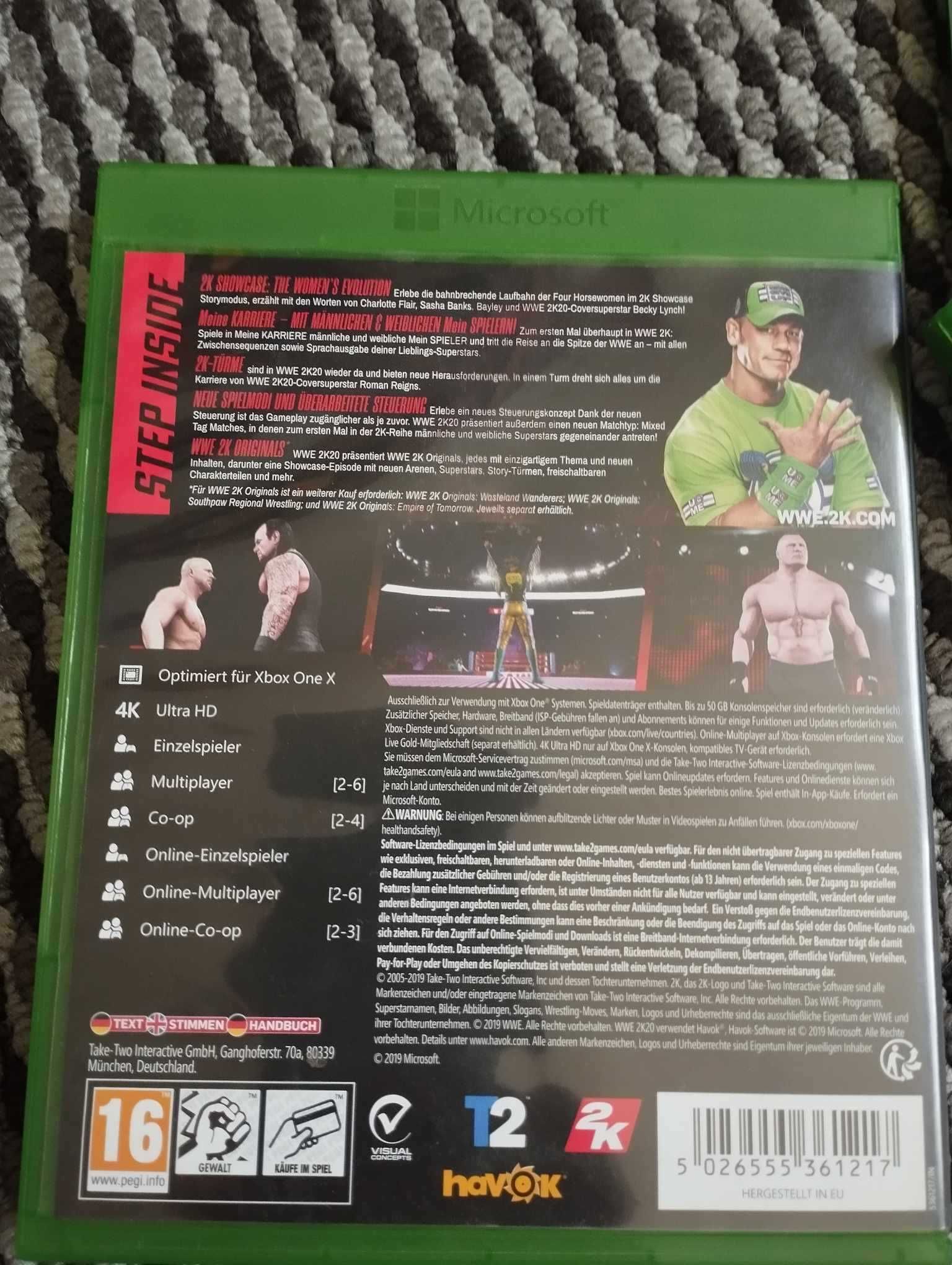 Gra WWE 2K20 XBox