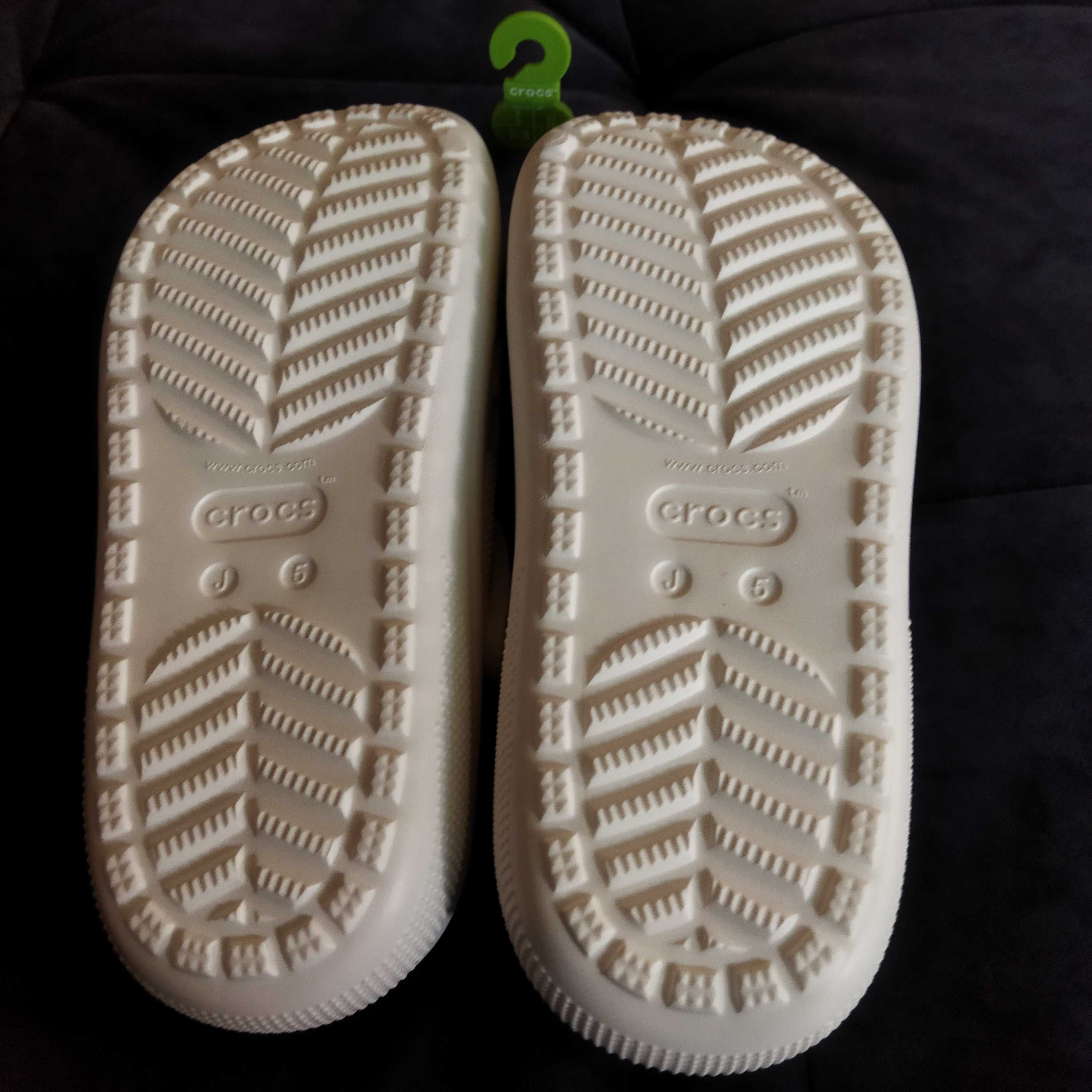 Крокси Оригінал Круті сабо classic crush white Crocs р.37