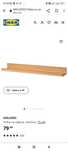 Półka drewniana Maleras Ikea