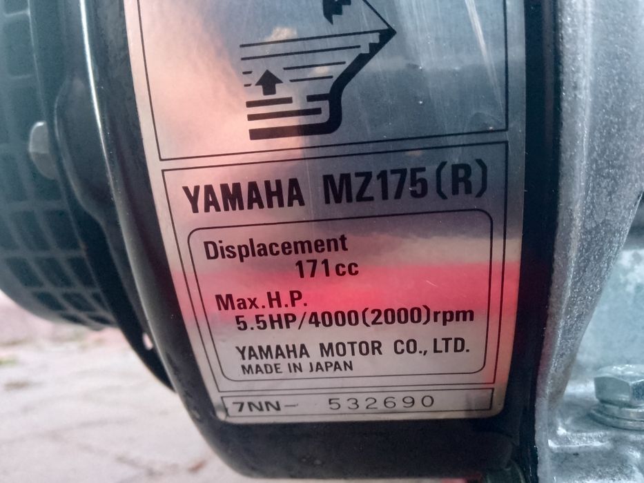 Agregat prądotwórczy Endress Yamaha