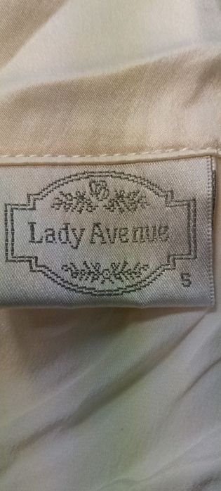 Lady Avenue Basic piżama ,100%silk. R s