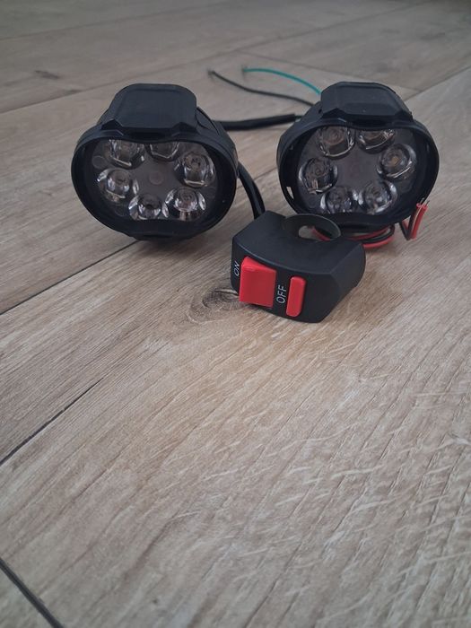 LED-Доп фари для вашого мотоцикла