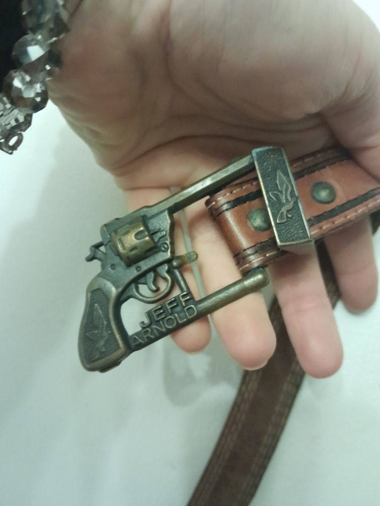 Pasek skórzańy Colt , Pasek pistolet JEFF ARNOLD , USA