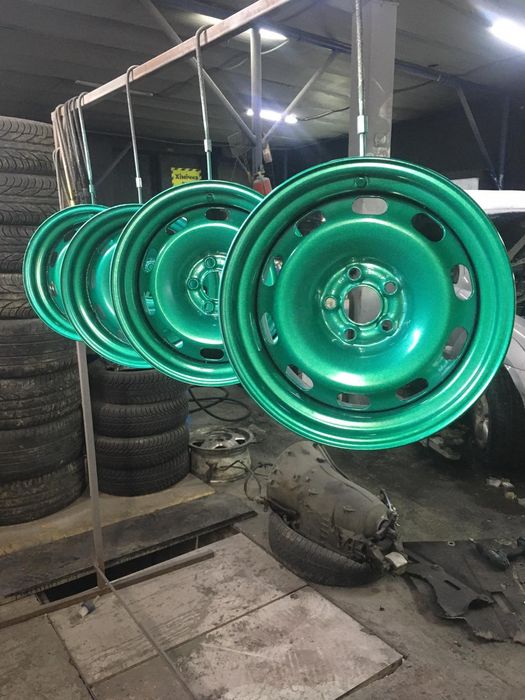 Різноширокі розварки 5x100 R15 для Вольксваґен Ґольф 4