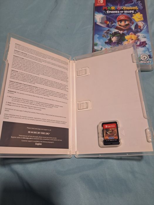 Mario+Rabbits Sparks Of Hope, Sonic X Shadow Generations, Sonic Forces
