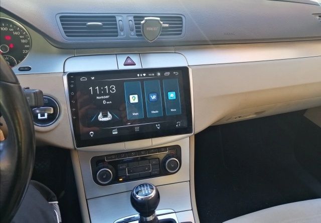 Radio nawigacja android Volkswagen Passat B6 B7 B8 CC Yanosik bluetoot