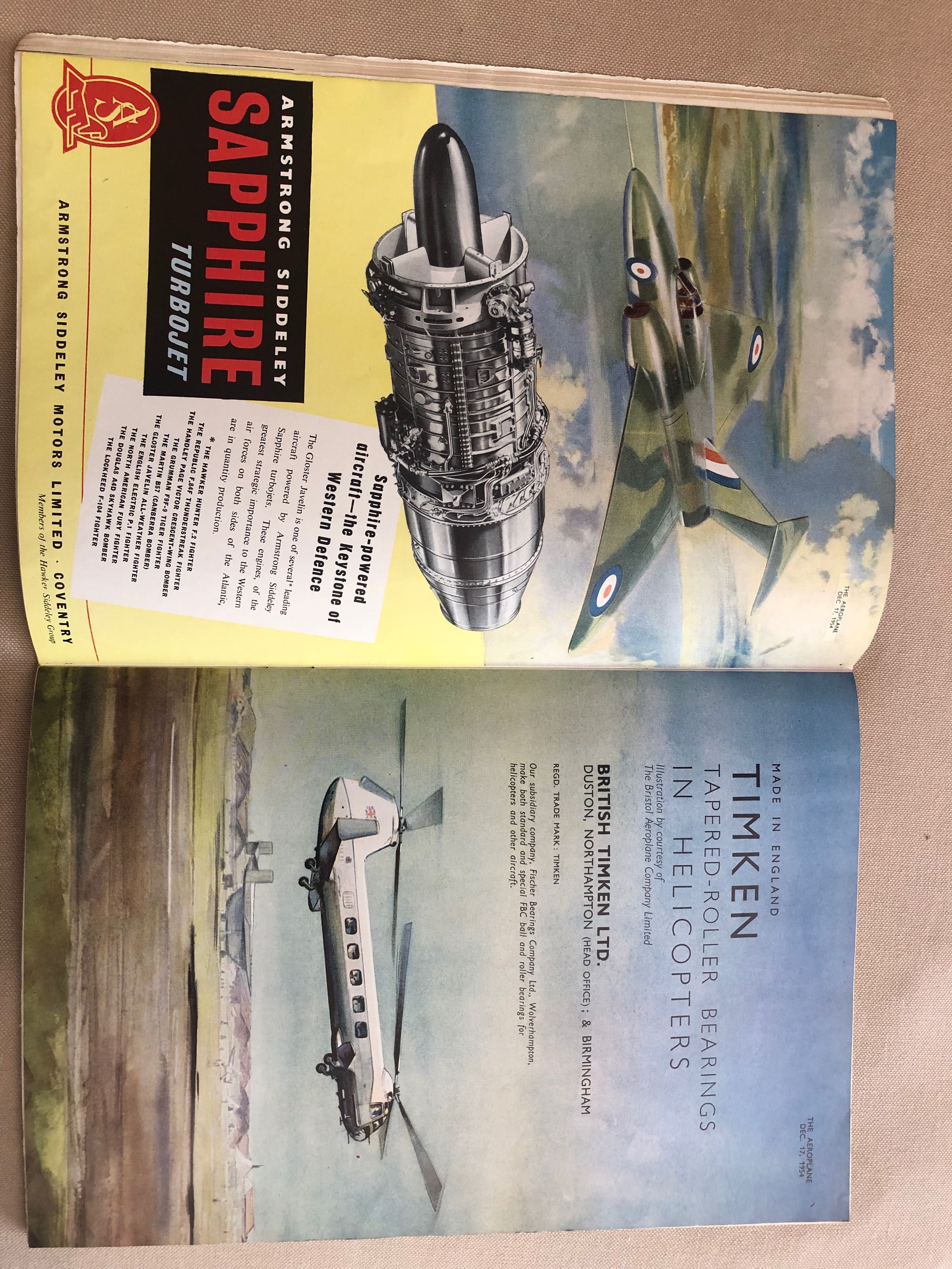 Helicopter development review magazine Dez 1954
