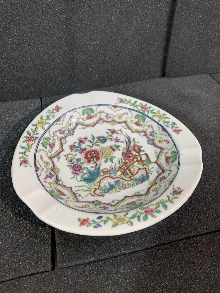 Cinzeiro em Porcelana XVIII - Louça NOUVELLE COMPAGNIE DES INDES 1785
