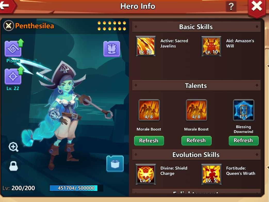 Clash of lords 2 (Аккаунт 137 лвл)