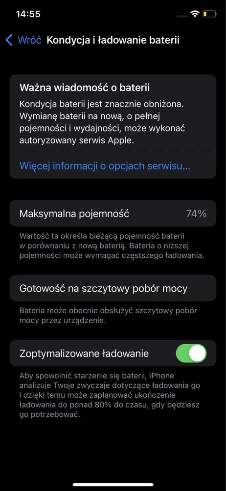 iPhone X 64GB Czarny