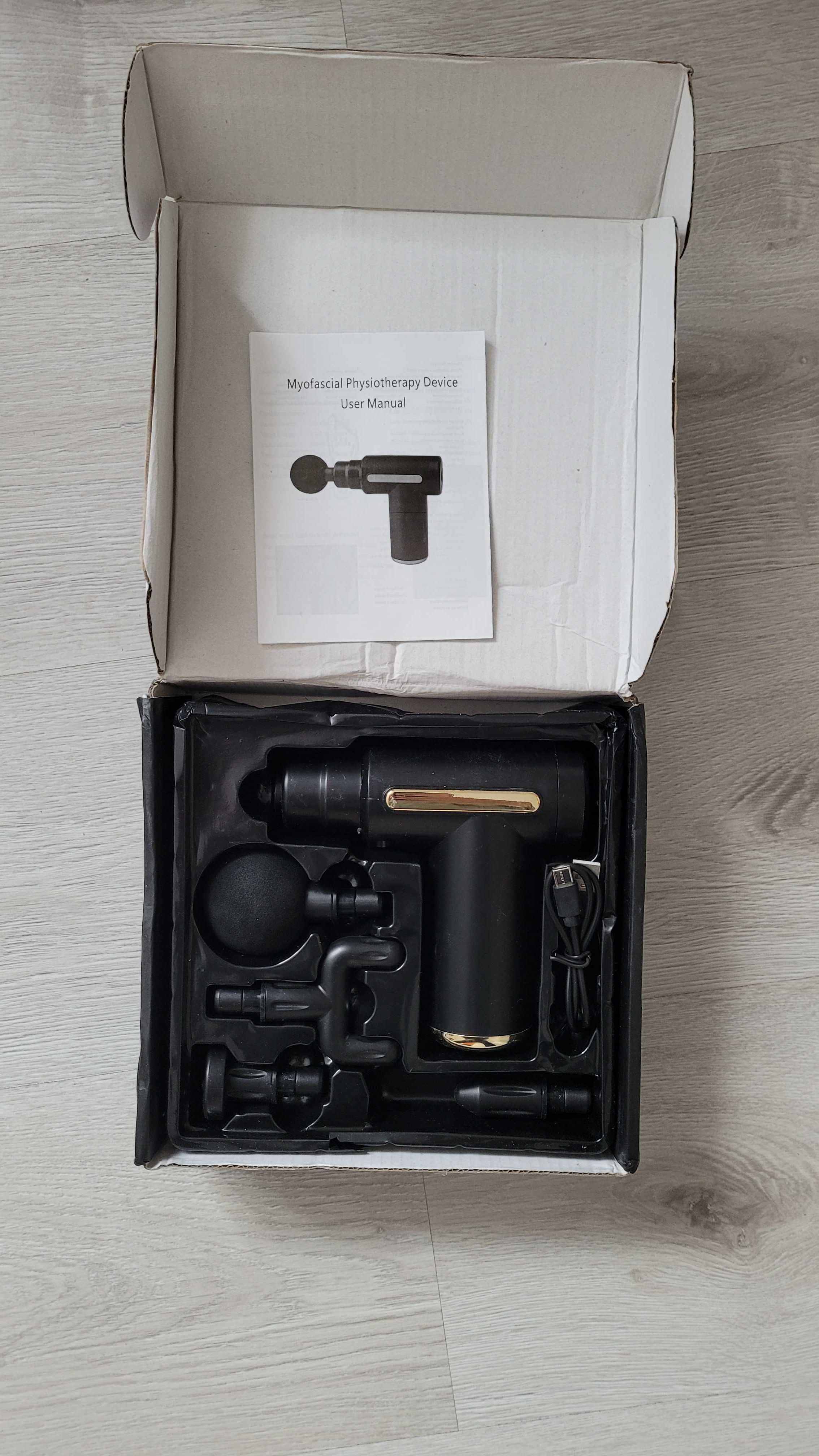 Pistolet do masażu USB C - Jak nowy