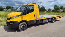 Iveco DAILY 72-180  pierwszy właściciel, bezwypatkowy, niski przebieg, autolaweta