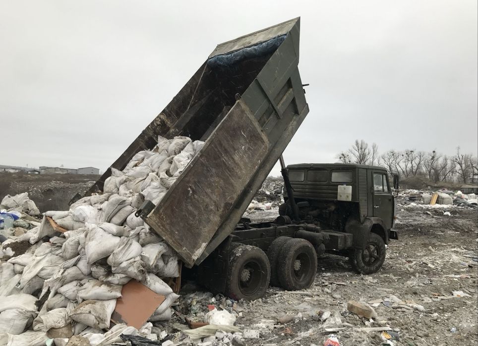 Вывоз мусора Самосвалами Аренда Самосвала Камаз,Зил Киивой Рог